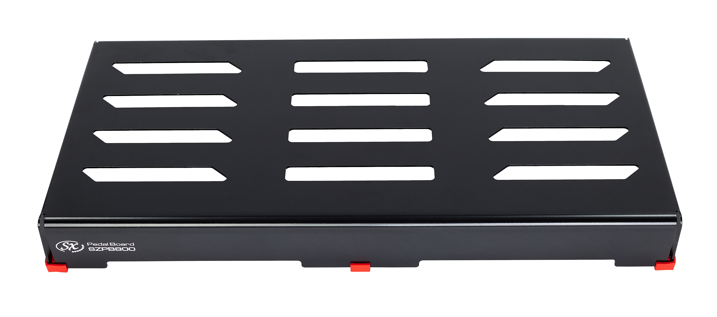 SX | SZPB800BK | Large size Pedal board with angled deck. SX | SZPB800BK | Large size Pedal board with angled deck.